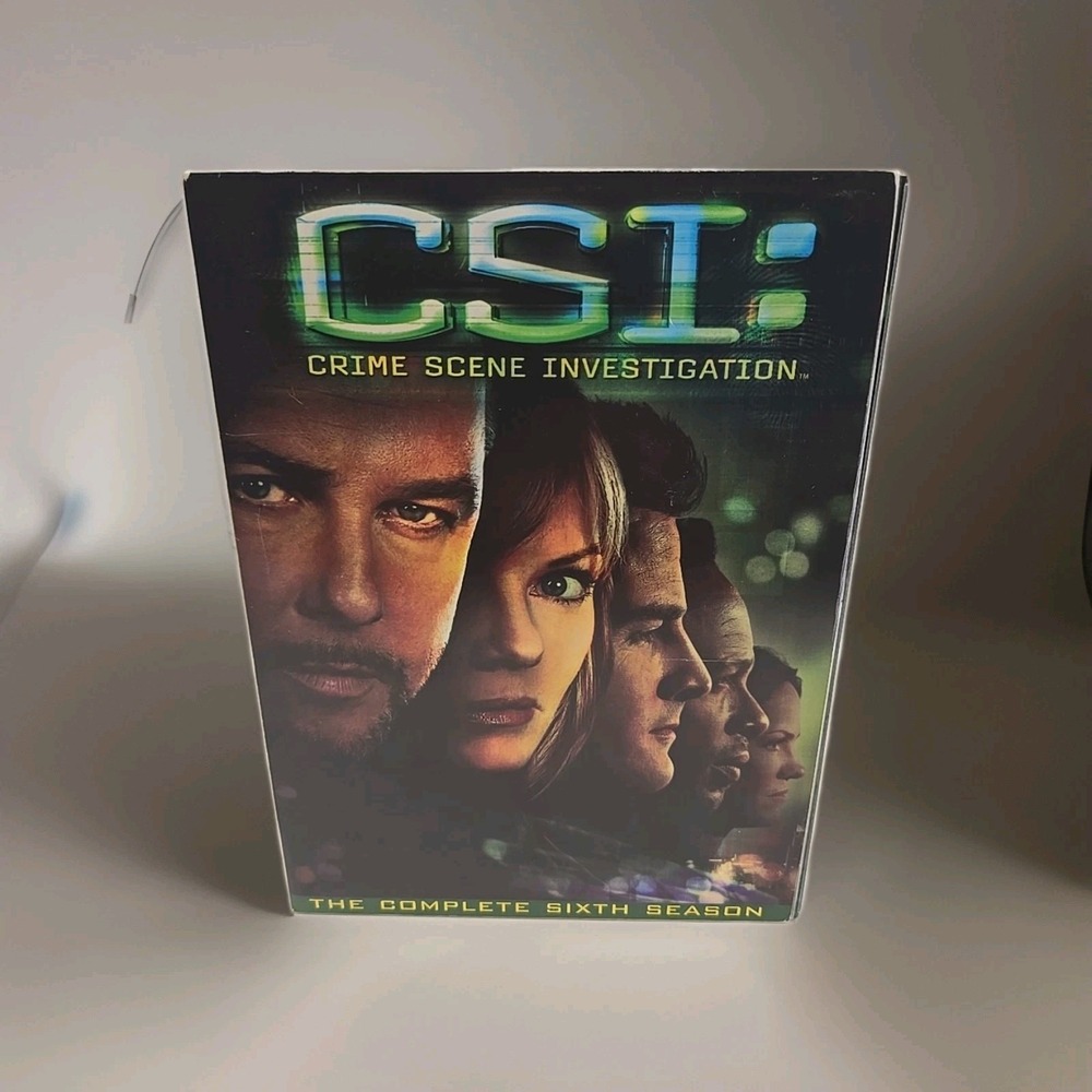 CSI: Crime Scene Investigation: Season 6 - DVD -  Very Good - Jorja Fox,Gary Dou